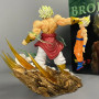 Figurine Broly et Goku avec boite