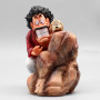 Figurine Dragon Ball Hercule et son Chien