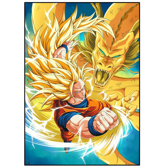 Poster Dragon Ball Goku Saiyan 3