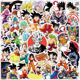 Autocollants Dragon Ball Guerriers