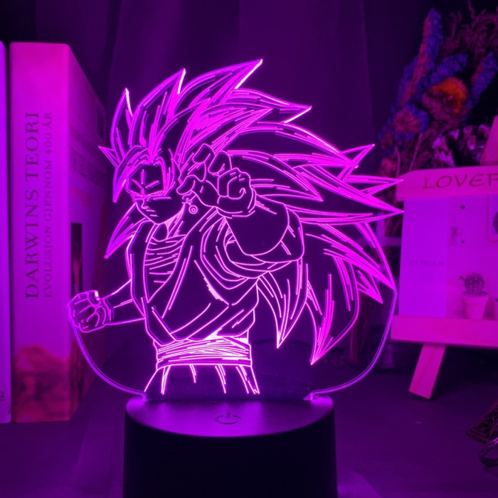 Lampe 3D Dragon Ball : Goku SS3