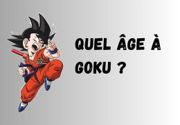 Quel Âge à Goku ?